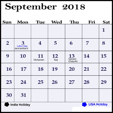 Monthly Calendar 2018 With Holiday Calendar Holiday Monthly Holiday Calendar Holiday Calendar Printable November Calendar
