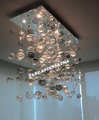 Mirror On The Ceiling Balon Avize Avizeler Daire Ic Tasarim