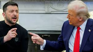 Ukraine war latest: Zelenskyy told to apologise to Trump - as Kremlin reacts to military aid pause