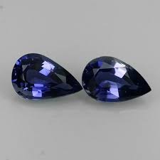 2 30 Cts Natural Violet Blue Iolite Gemstone Pear Beauty Gemstones Iolite Gemstone Iolite