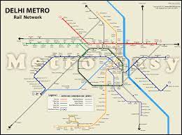There is link for downloading delhi metro map in pdf format and png (image) format. Delhi Metro Map Delhi Metro Route Map Metro Map Of Delhi