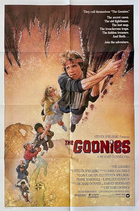The Goonies classic movie poster, AI generated