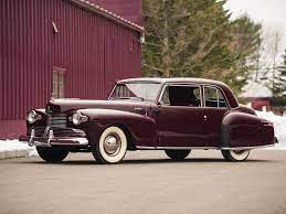 1942 Lincoln Continental Coupe Sotherbys Lincoln Continental Lincoln Cars Lincoln Zephyr