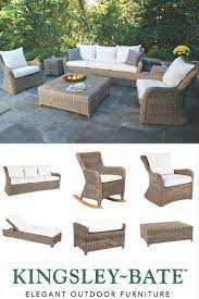 Our Popular Sag Harbor Collection By Kingsley Bate Is Currently In Stock And Ready To Sh Elegant Outdoor Furniture Outdoor Patio Furniture Outdoor Patio Decor