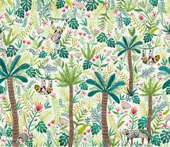 Papel De Parede Floresta Oba Arquitetura Para possibilitar um encaixe perfeito dos desenhos, nossos papéis de parede possuem 1cm para sobreposição lateral da. papel de parede floresta