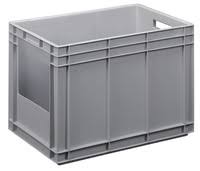 Each row holds up to 50 lbs, (4) rows of storage for up to 200 lbs total! Euro Size Heavy Duty Storage Bins Genteso Bv