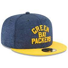 Green Bay Packers New Era 2018 Nfl Sideline Home Historic 59fifty Fitted Hat Navy Gold Fitted Hats Navy Gold New Era