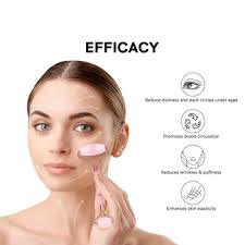 Miss sally rosa quartzo conjunto de 2 peças, raspador de rolo de jade,  massageador para rosto, corpo gua sha, beleza facial, conjunto de rolo de  jade| Alibaba.com