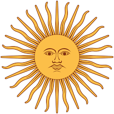 Los colores celeste y blanco de la bandera argentina. File Sol De Mayo Bandera Argentina Png Wikipedia