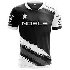 Download Custom Noble Pro Team Jersey Desain Kaos Jersey Kaos Sepak Bola Baju Olahraga PSD Mockup Templates