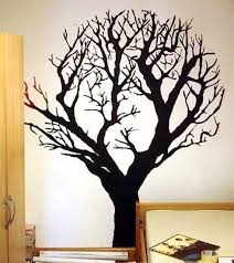 Your eye and eyebrow (try observing from real life) a leafy tree. 24 Modern Interior Decorating Ideas Incorporating Tree Wall Art Tree Wall Painting Tree Wall Art Modern Interior Decor
