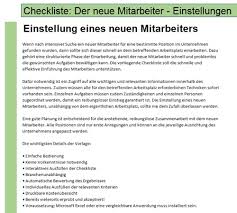 Zum einen können sie eine stundenzettel vorlage für die. Checkliste Zur Einstellung Neuer Mitarbeiter Hier Downloaden