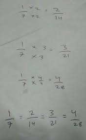 Maybe you would like to learn more about one of these? Ayo Tentukan Pecahan Senilai Dari Pecahan Berikut 1 7 Brainly Co Id