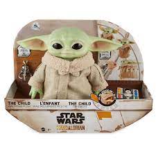 The Child Real Moves Plush By Mattel Star Wars The Mandalorian Shopdisney In 2021 Star Wars Star Wars Toys Mandalorian