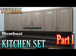Kayu solid, multipleks, blockboard, mdf, dan lainnya. Cara Bikin Kitchen Set Dari Triplek Lemari Gantung Part I Youtube Rak Lemari Gantungan