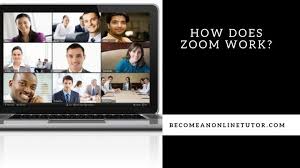How Does Zoom Work Zoom Is An Amazing Video Conferencing Tool Many Online Tutors Use Check Out This Video Where A Z Online Tutoring Tutor Tutoring Business
