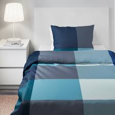 Brunkrissla Bettwascheset 2 Teilig Blau Grau Bett Ideen Bettbezug Graue Bettdecke