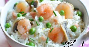 Recette Riz Cantonais Aux Crevettes Et Champignons Recette Recette Riz Cantonais Recette Riz Envie De Bien Manger