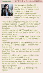 Anon is a twitch viewer : rgreentext