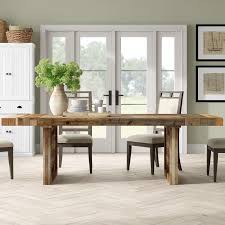 Lancaster Extendable Solid Wood Dining Table Reviews Birch Lane In 2020 Solid Wood Dining Table Wood Dining Table Extendable Dining Table