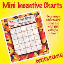 Nsd2213 Fall Leaves Editable Mini Incentive Charts