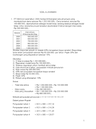 Maybe you would like to learn more about one of these? Contoh Soal Capital Budgeting Dan Jawaban Peranti Guru