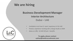 Business Development Manager Uae Job Openings Business Development Job Opening Development