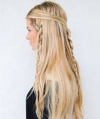 Liven up long hair by creating this impressive high ponytail with simple braid detail! 38 Quick And Easy Braided Hairstyles