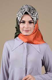 Sefamerve Desenli Tafta Esarp Modelleri Moda Tesettur Giyim Esarp Moda Model