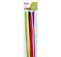 EBL Chenille Stems 12" Stem 6mm Multi 25pc