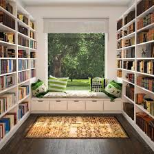 One Of The Most Beautiful Setups I Ve Ever Seen Small Home Libraries Home Library Design Home