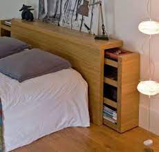 La structure de lit comporte 4 grands tiroirs coulissants et la tête de lit possède un rangement intégré. Epingle Sur Chambre
