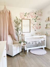 Buy top selling products like sweet jojo designs® elephant laundry hamper in grey/blush pink and sweet jojo designs fitted crib sheet in blush. Pin By Mia Marie On Autumn Wall Decal Girl Nursery Room Nursery Room Design Baby Girl Nursery Room