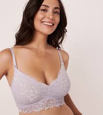 La Vie En Rose Nursing Mesh And Lace Bralette 6thstreet Com Qatar