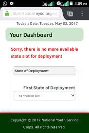 The national youth service corps (nysc) is a program set up by the nigerian government to involve nigerian graduates in nation building and the development of the country. I Saw This On Nysc Portal What Does It Mean Nysc Nigeria