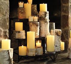 There's nothing like real candles to make the right mood. Non Working Fireplace Oh The Possibilities Picklee Candles In Fireplace Unused Fireplace Artificial Fireplace