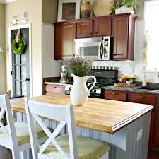 This model is perfectly fit to small rooms. Diy Tricks To Customize A Kitchen Island From Thrifty Decor Chick