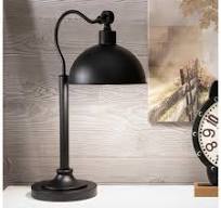 Black Metal Task Lamp