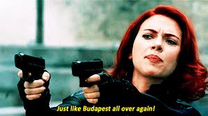 You mean i drove a luxury car around budapest with a beautiful woman on my arm for no reason? Budapest Black Widow And Hawkeye Page 1 Line 17qq Com
