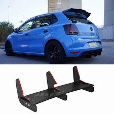 (031)5645996 cell:072459 5012 (also whatsapp). For Polo Gti Abs Rear Bumper Diffuser Bumpers Protector For 2015 2016 Volkswagen Polo Gti Body Kit Bumper Rear Lip Rear Spoiler Body Kits Aliexpress