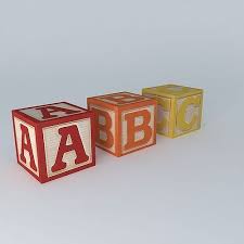 It has two hexagons for bases and six rectangular sides. Abc Cubes Free 3d Model Cgtrader
