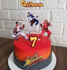 25 Street Fighter Cake Design Cake Idea February 2020 Cool Cake Designs Cake Cake Design
