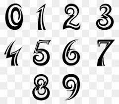 Go italics handwriting elegant weird arabic ancient. Tattoo Number Fonts How They Can Improve Your Small Tattoo Body Tattoo Art