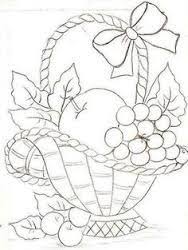 Imagen Relacionada Basket Drawing Embroidery Patterns Vintage Embroidery Patterns