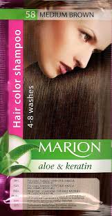Marion Tónovací šampon 40 ml 58 středně hnědá od 22 Kč