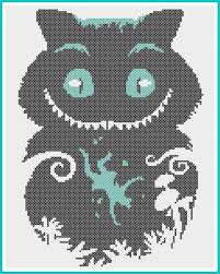 Cheshire Cat Counted Cross Stitch Pattern By Rainbow Stitch Cross 109 Alice In Wonderland Cross Stitch Disney Cross Stitch Cat Cross Stitches