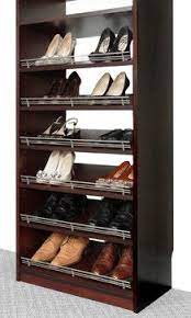 Rotating shoe rack in custom closet. Pin On Storage Ideas