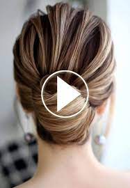 Easy Hair Bun Tutorial Hair Bun Tutorial Easy Bun Hairstyles Short Hair Bun