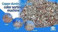 Copper Aluminum Separating Machine Plastic Color Sorting Machine Metal Color Sorter Machine