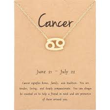 Every star signs can represent their energy in the darkest, excessive or lowest form. Zodiac Sign Necklace Cancer Shopee Philippines